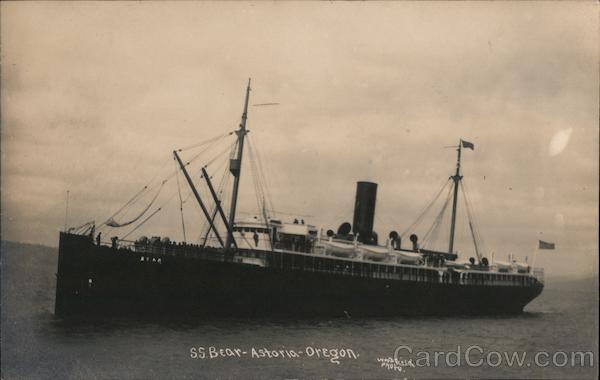 SS Bear Astoria Oregon Boats, Ships