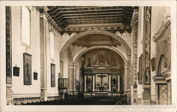 Interior, Mission San Luis Rey Oceanside California