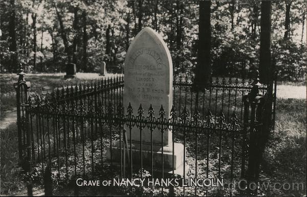 Grave of Nancy Hanks Lincoln, Nancy Hanks Lincoln State Memorial, Indiana Department of Conservation