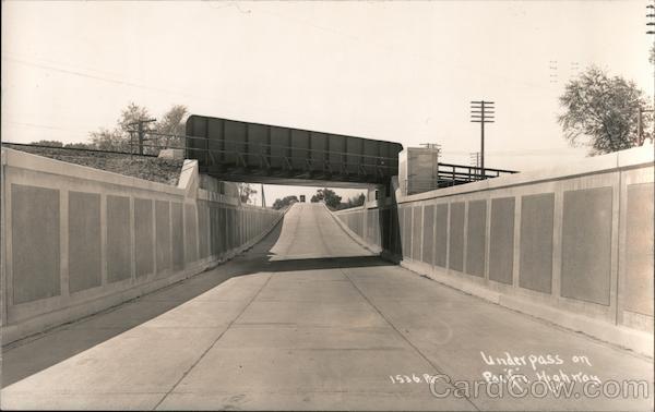 Underpass On Pacific Highway California