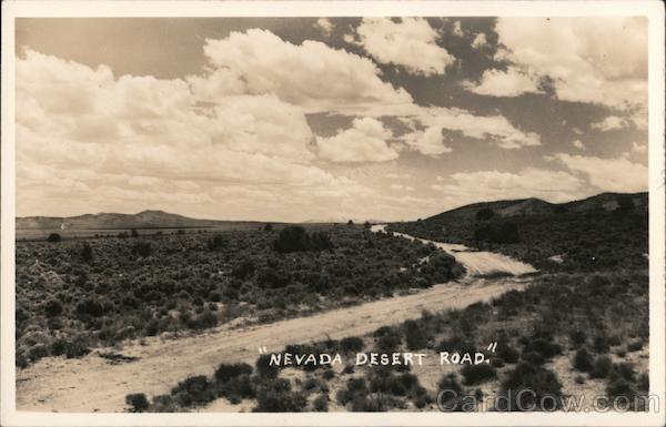 Nevada Desert Road