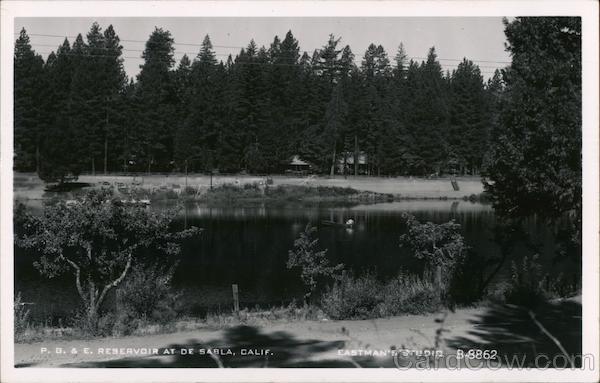 Pacific Gas and Electric Reservoir DeSabla California