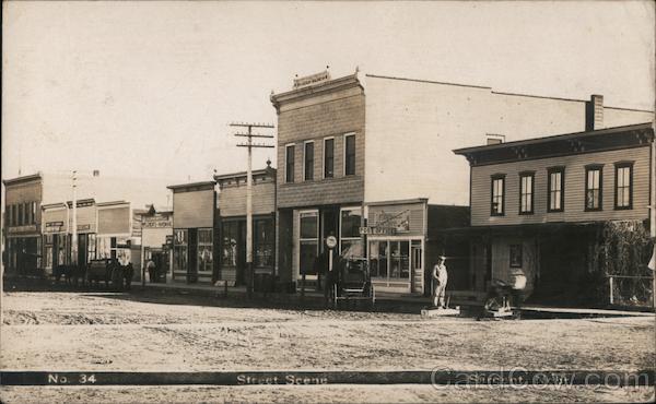 Street Scene Sargent Nebraska