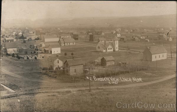 Bird's Eye View Lynch Nebraska