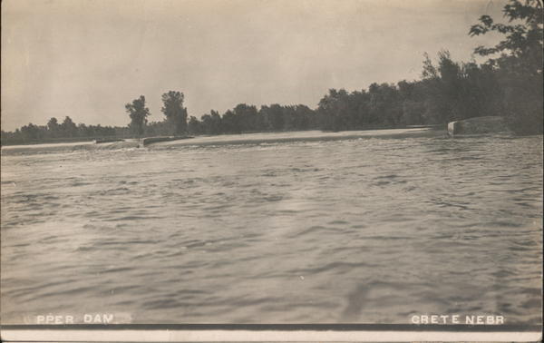Upper Mill Dam Crete Nebraska