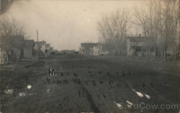 Main Street looking West Chambers Nebraska