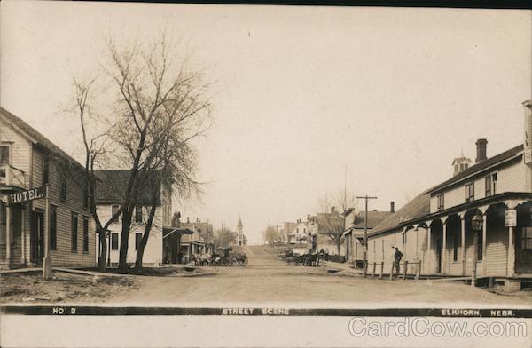 Street Scene Elkhorn Nebraska