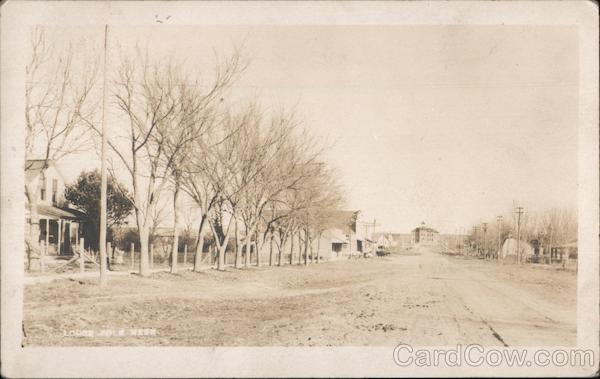 Street Scene Lodge Pole Nebraska