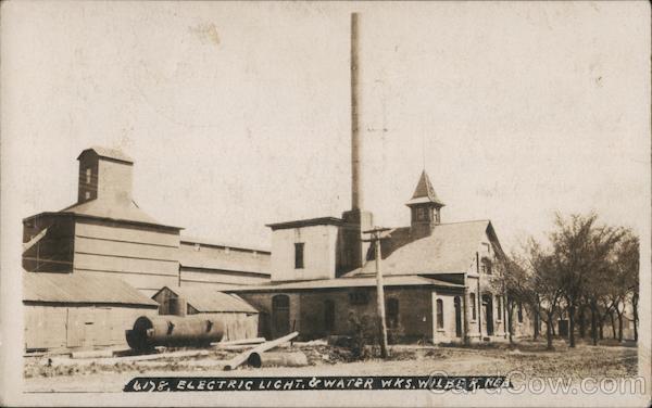 Electric Light and Water Works Wilber Nebraska