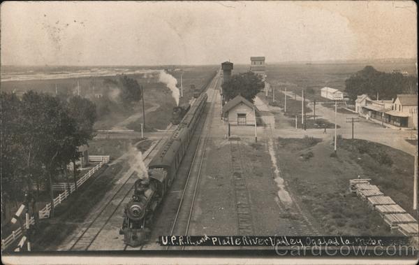 U.P.R.R. and Plaile River Valley Ogallala Nebraska
