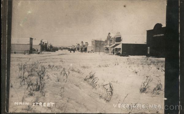 Main Street Verdigre Nebraska