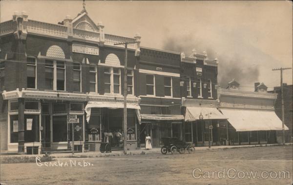Street Scene Geneva Nebraska