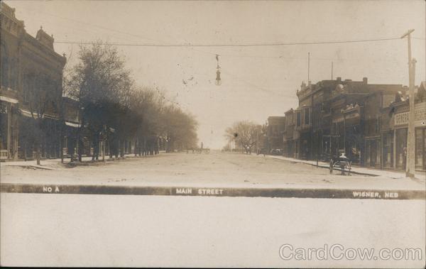 Main Street Wisner Nebraska
