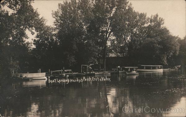 Boat landing Horky's Park Crete Nebraska
