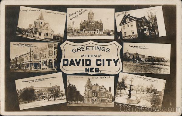 Greetings from David City, Neb. Multiview Nebraska
