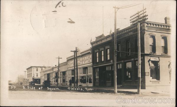 S. Side of Square Osceola Nebraska