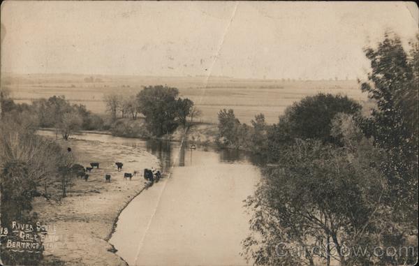 River Scene Beatrice Nebraska
