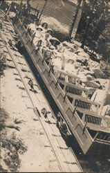 Manitou Scenic incline to Mt. Manitou Park Postcard