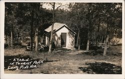 A Cabin In Tourist Park, Long Pine, Neb. Nebraska Postcard Postcard Postcard