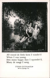 Original painting by Howard Chandler Christy, Stephen Foster Museum Postcard