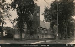 Congregational Church Postcard