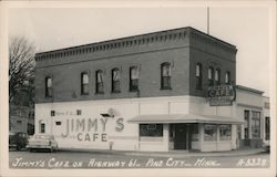 Jimmy's Cafe on Highway 61 Postcard