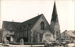 Baptist Church Built of Redwood Logs Santa Rosa, CA Postcard Postcard Postcard