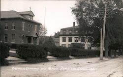 Catholic Convent and School Postcard