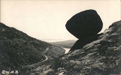 Bubble Rock Acadia National Park, ME W. H. Bechtel Postcard Postcard Postcard