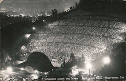 Symphonies Under the Stars - Hollywood Bowl Postcard