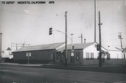 Depot, 1979 - Tidewater Southern Railway Postcard