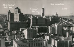 Mark Hopkins Hotel and Fairmont Hotel Postcard
