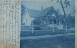 Rooming house 1907 Postcard