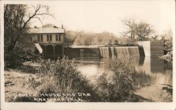 Power House and Dam Anadarko, OK Postcard Postcard Postcard