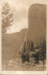 El Capitan, Yosemite Valley Postcard