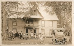 Hotel Olsen, Chester, Cal. 1913 California Postcard Postcard Postcard