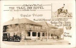 Trail Inn Hotel Dodge City, KS Postcard Postcard Postcard