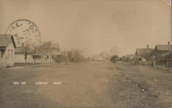 Residential Street Postcard