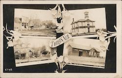 Greetings From Tobias MultiView Postcard