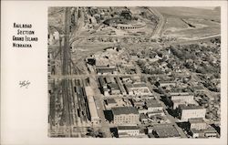 Railroad Section Postcard