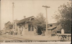 Missouri Pacific Depot Postcard