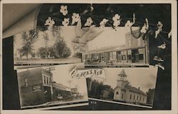 Greetings from Clarks Nebraska MultiView Postcard