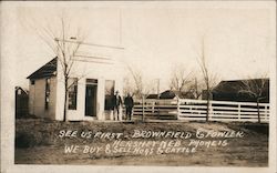 See Us First-Brownfield & Fowler Livestock Dealers Hershey, NE Postcard Postcard Postcard