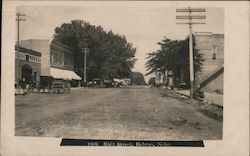 Main Street Hebron, NE Postcard Postcard Postcard