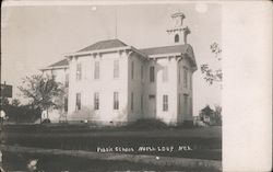 Public School Building Postcard