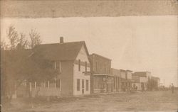 North Side of Main Street Postcard