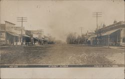 Street Scene Postcard