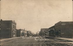 Spruce Str Looking South Ogallala, NE Postcard Postcard Postcard