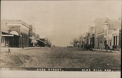 Gage Street Blue Hill, NE Postcard Postcard Postcard