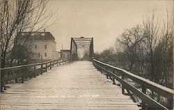 Bridge across the Blue De Witt, NE Postcard Postcard Postcard